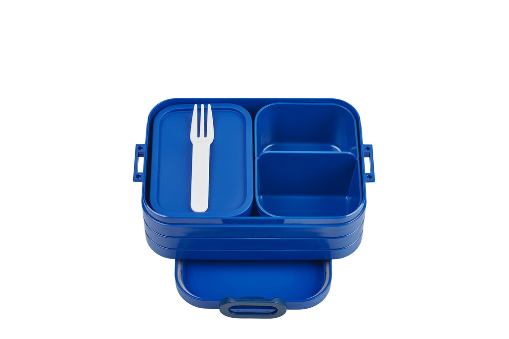 Bento Lunchbox Take a Break midi - Vivid blue inkl Logodruck