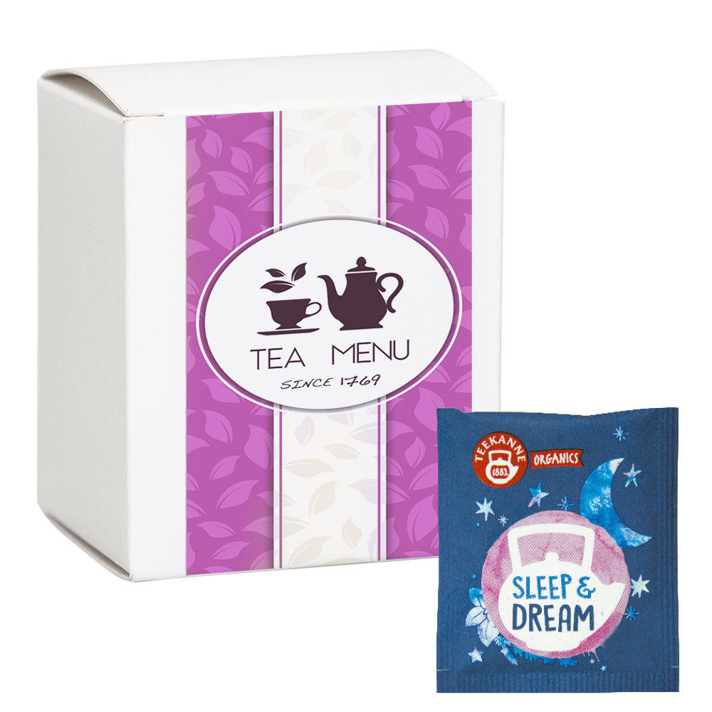 Bio Beuteltee Sortiment in der Faltschachtel – Bio Beuteltee Sleep & Dream, 10 Stück, 17 g