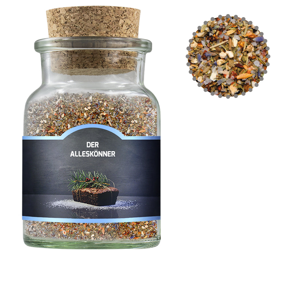 Bio Gewürze im Korkenglas – Bio Gewürzmischung Alleskönner, ca. 75 g