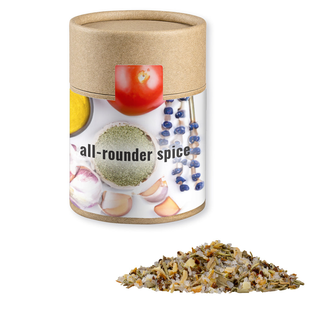 Bio Gewürze in der Kraftpapierdose Midi – Bio Gewürzmischung Alleskönner, ca. 75 g