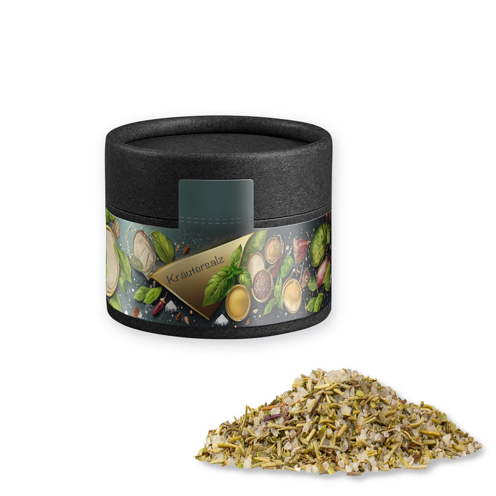 Bio Gewürze in der schwarzen Mini Dose
