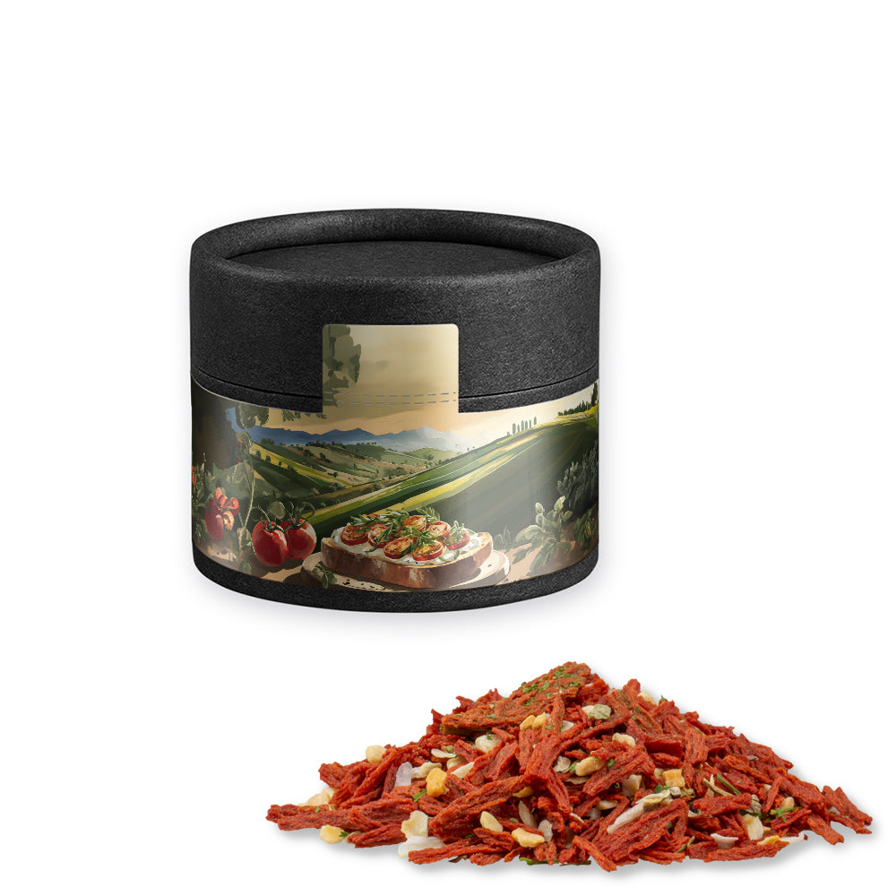 Bio Gewürze in der schwarzen Mini Dose – Bio Gewürzmischung Toskanische Bruschetta, ca. 28 g