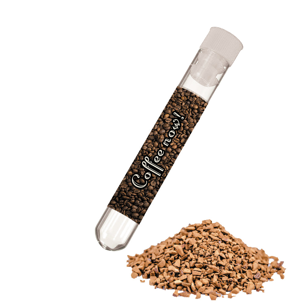 Bio Instant Kaffee im Reagenzglas