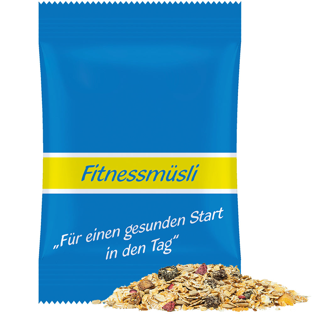 Bio Knuspermüsli in der Maxi Tüte – Bio Müsli Erdbeerchen, ca. 50 g