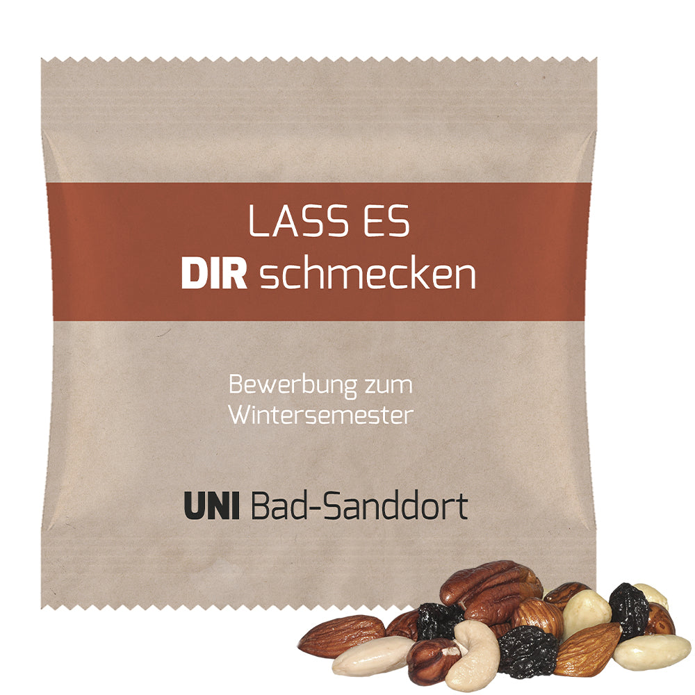 Bio Naschmischung in der Maxi Tüte – Bio Studentenfutter, ca. 30 g