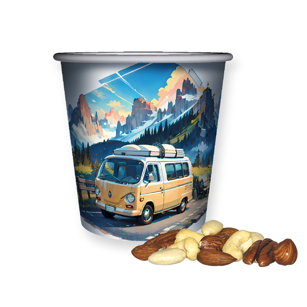 Bio Nussmischungen im Snackbecher Mini