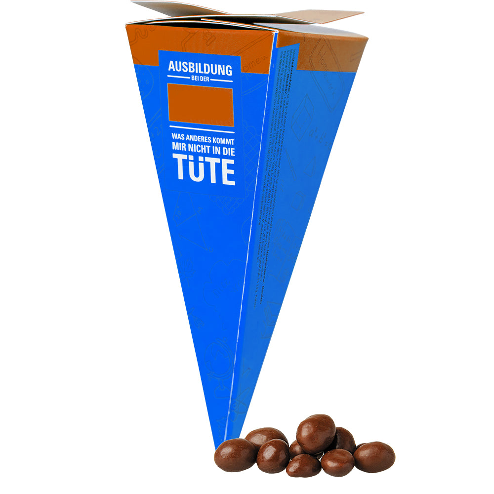 Bio Schoko Erdnüsse in der Präsent Pyramide