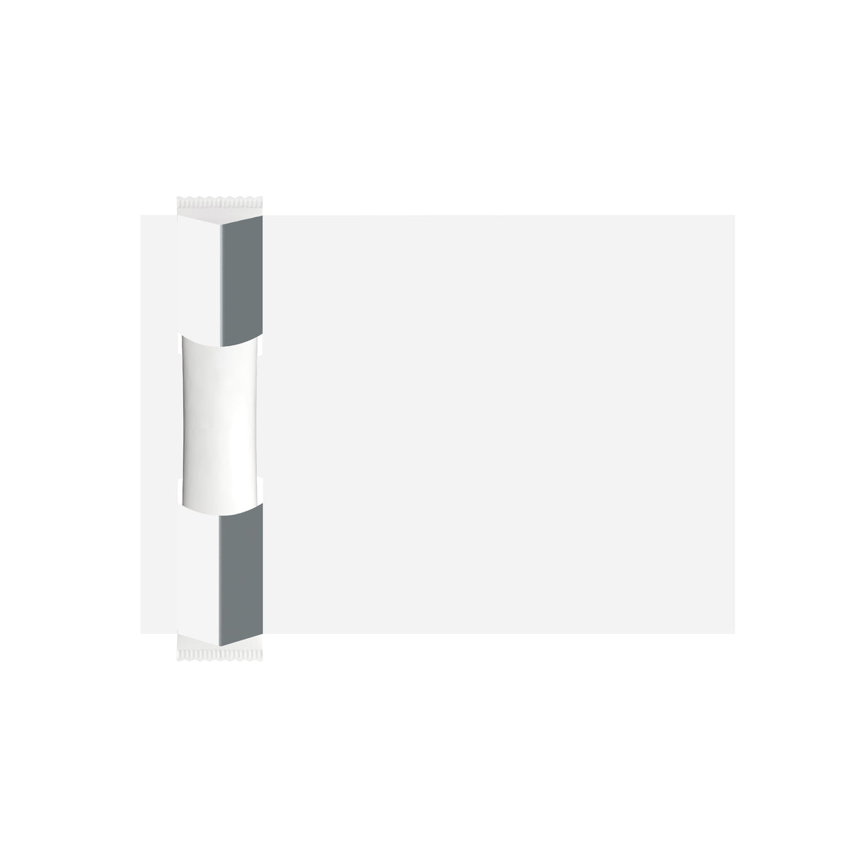Bio Teestick auf Flyer XL 2 g im Format 210 x 148 mm
