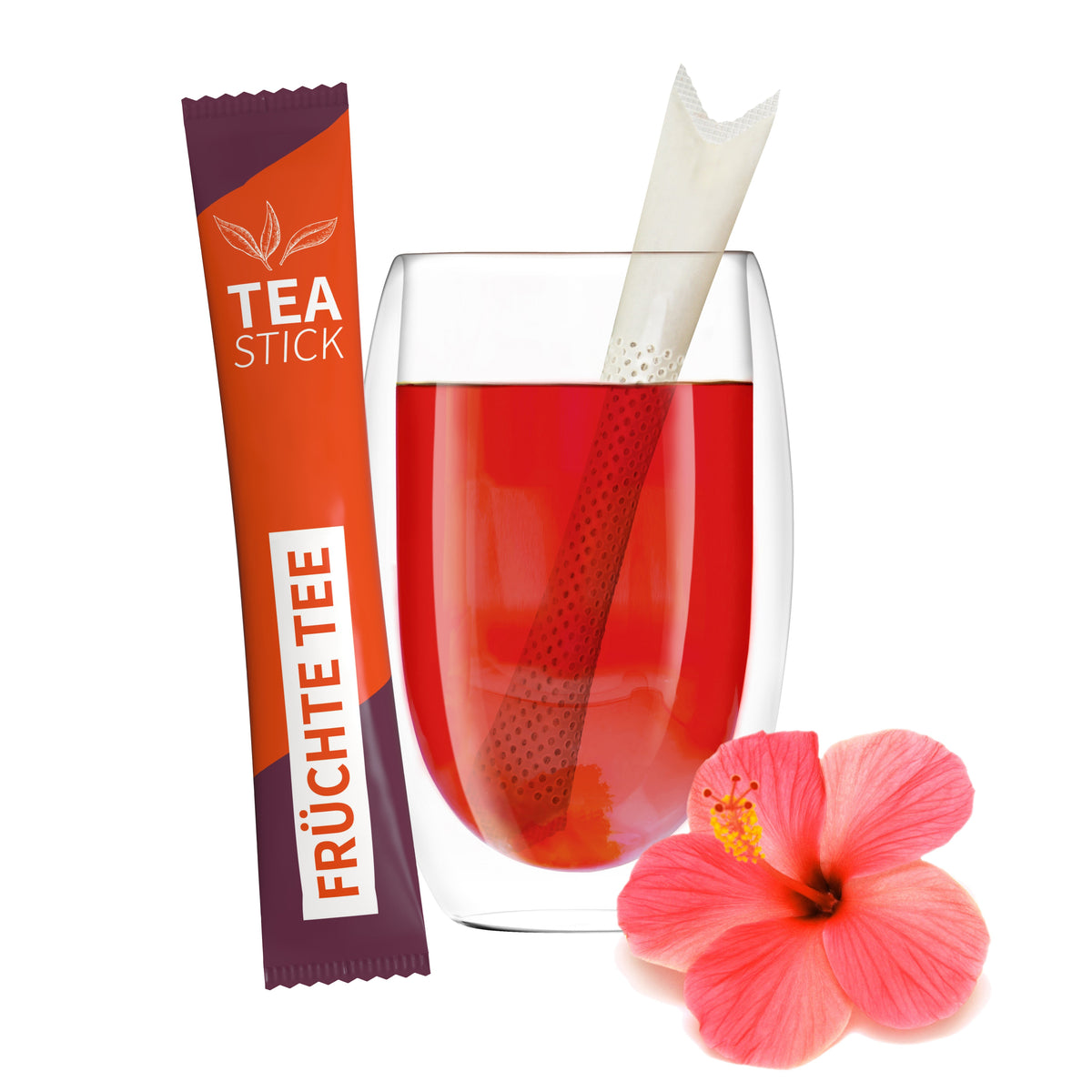 Bio Teestick in 10 Sorten mit bedruckter Aromaverpackung – Früchte