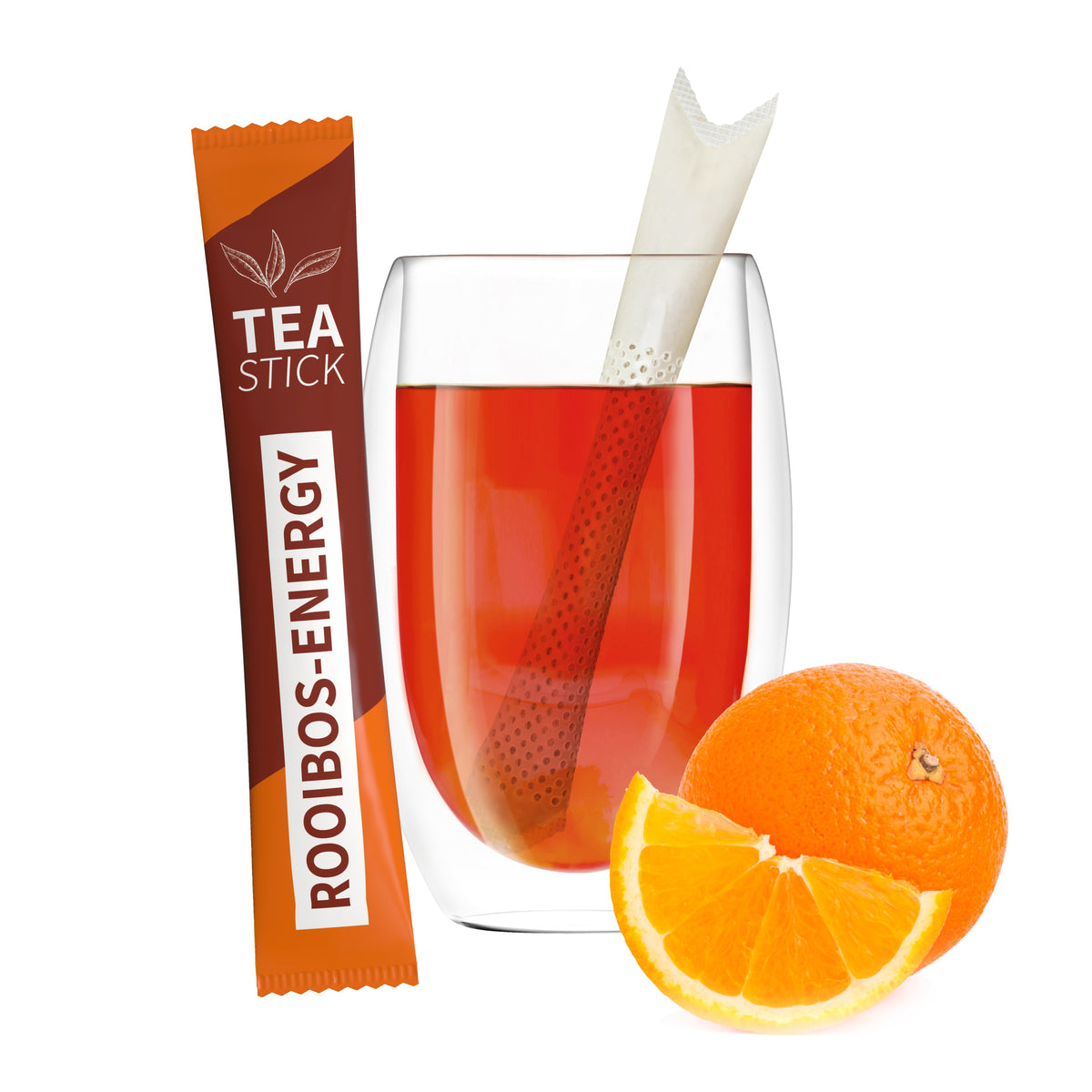 Bio Teestick in 10 Sorten mit bedruckter Aromaverpackung – Rooibos Energy