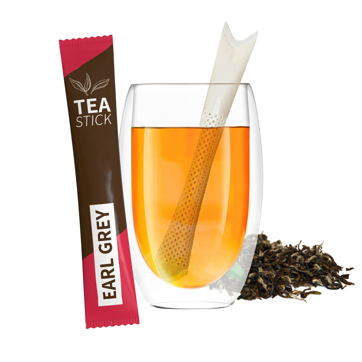Bio Teestick in 10 Sorten mit bedruckter Aromaverpackung – Schwarztee Earl Grey