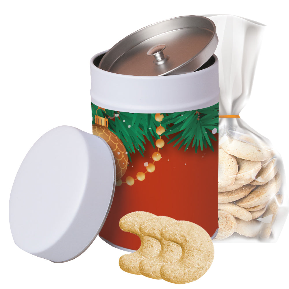 Bio Weihnachtsgebäck in der Metalldose