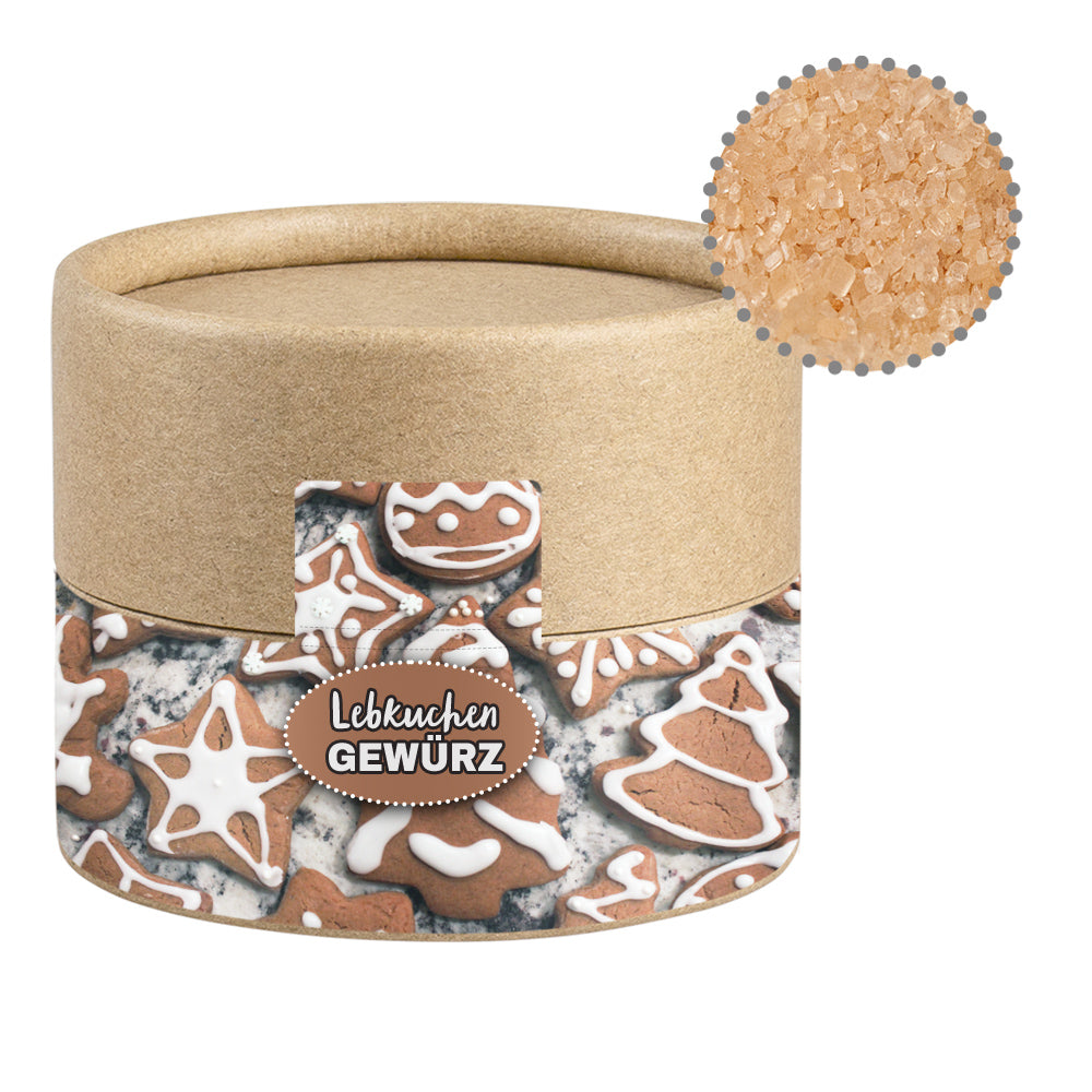 Bio Weihnachtsgewürze in der kleinen Kraftpapierdose – Bio Gewürzmischung Lebkuchen, ca. 45 g