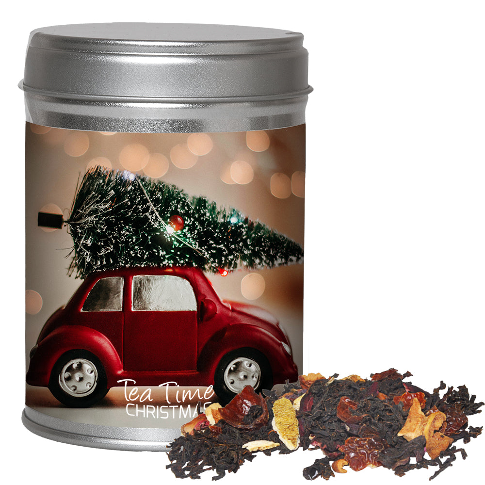 Bio Weihnachtstee in der Doppeldose – Bio Weihnachts Schwarztee, ca. 60 g