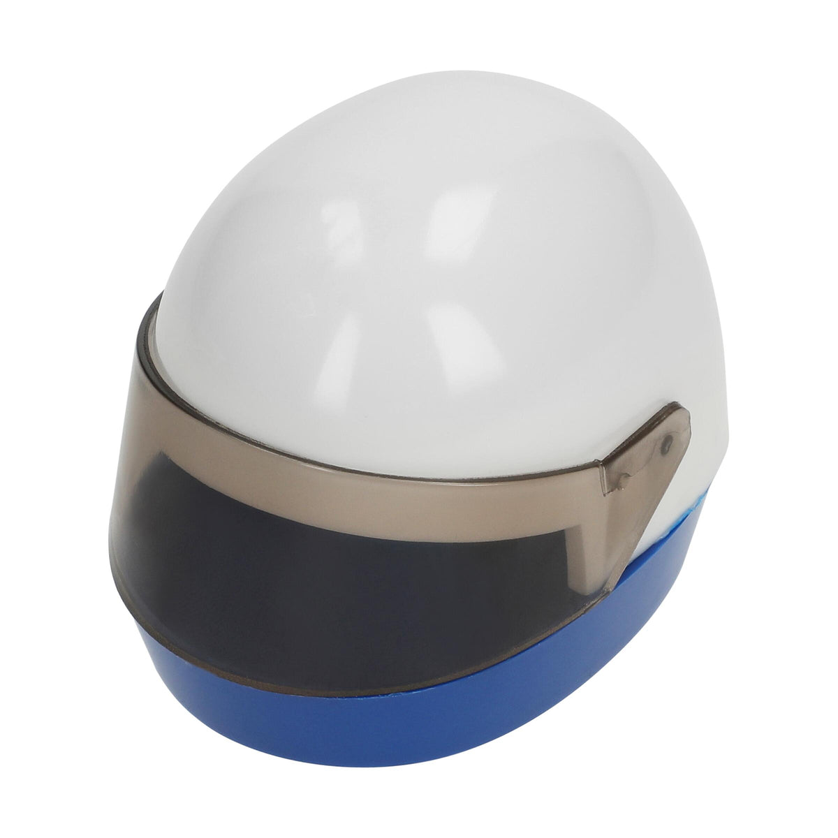 Bleistiftspitzer „Helm“ – Weiß / Blau