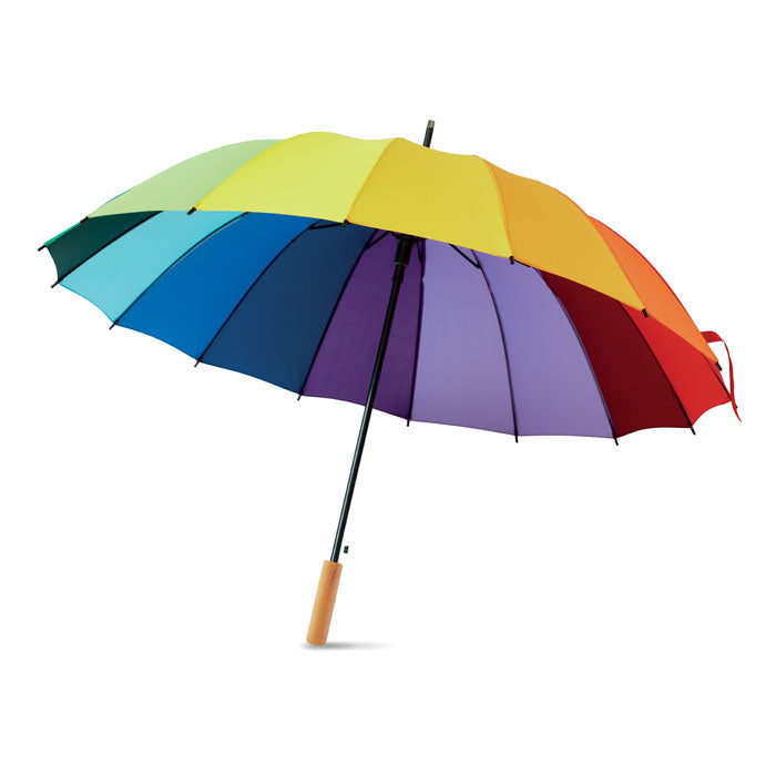 Bowbrella Regenschirm regenbogenfarbig