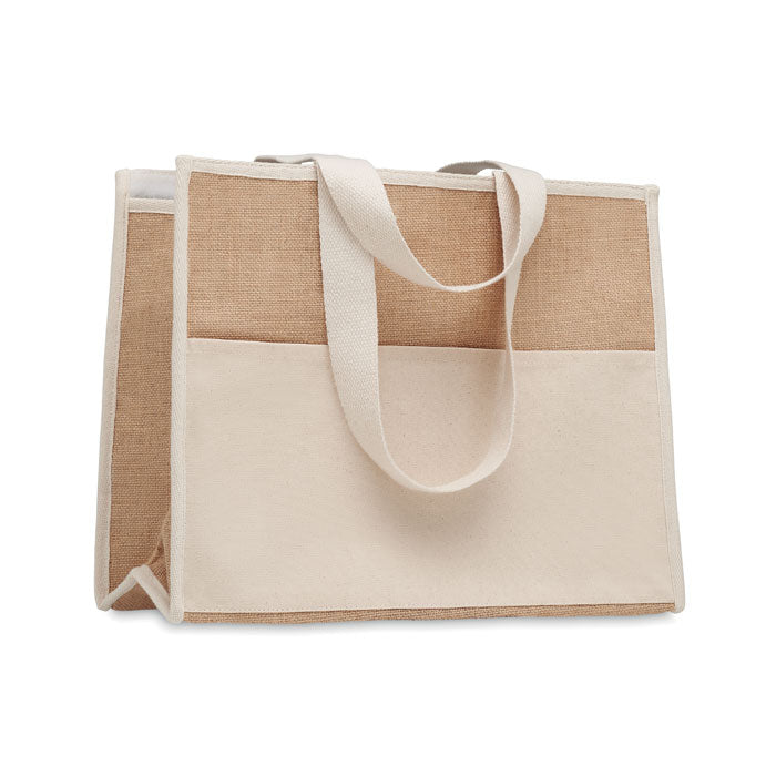 Campo De Geli Jute Canvas Shopping Tasche
