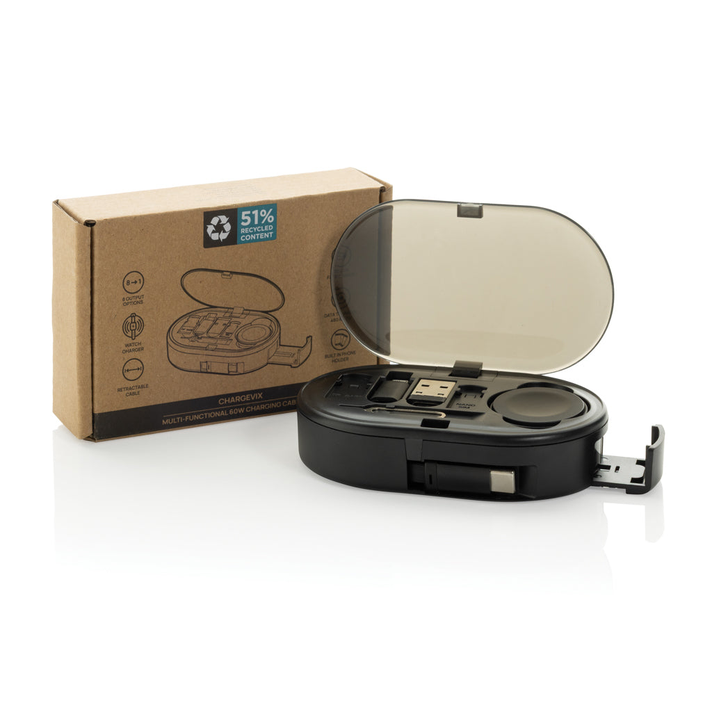 Chargevix Multifunktionales 60W-Lade-Set aus RCS rPlastic