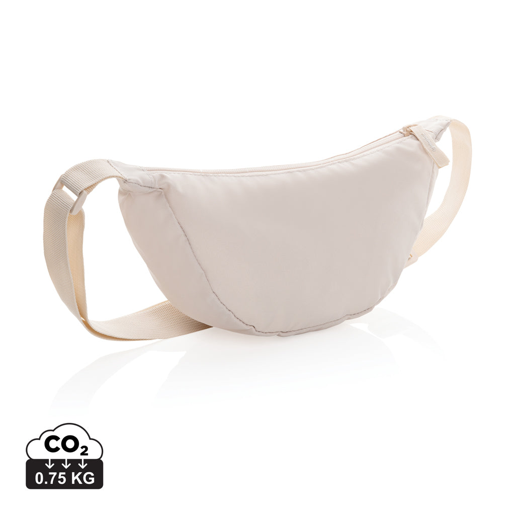 Crescent AWARE™ RPET Half-Moon Sling Tasche – beige