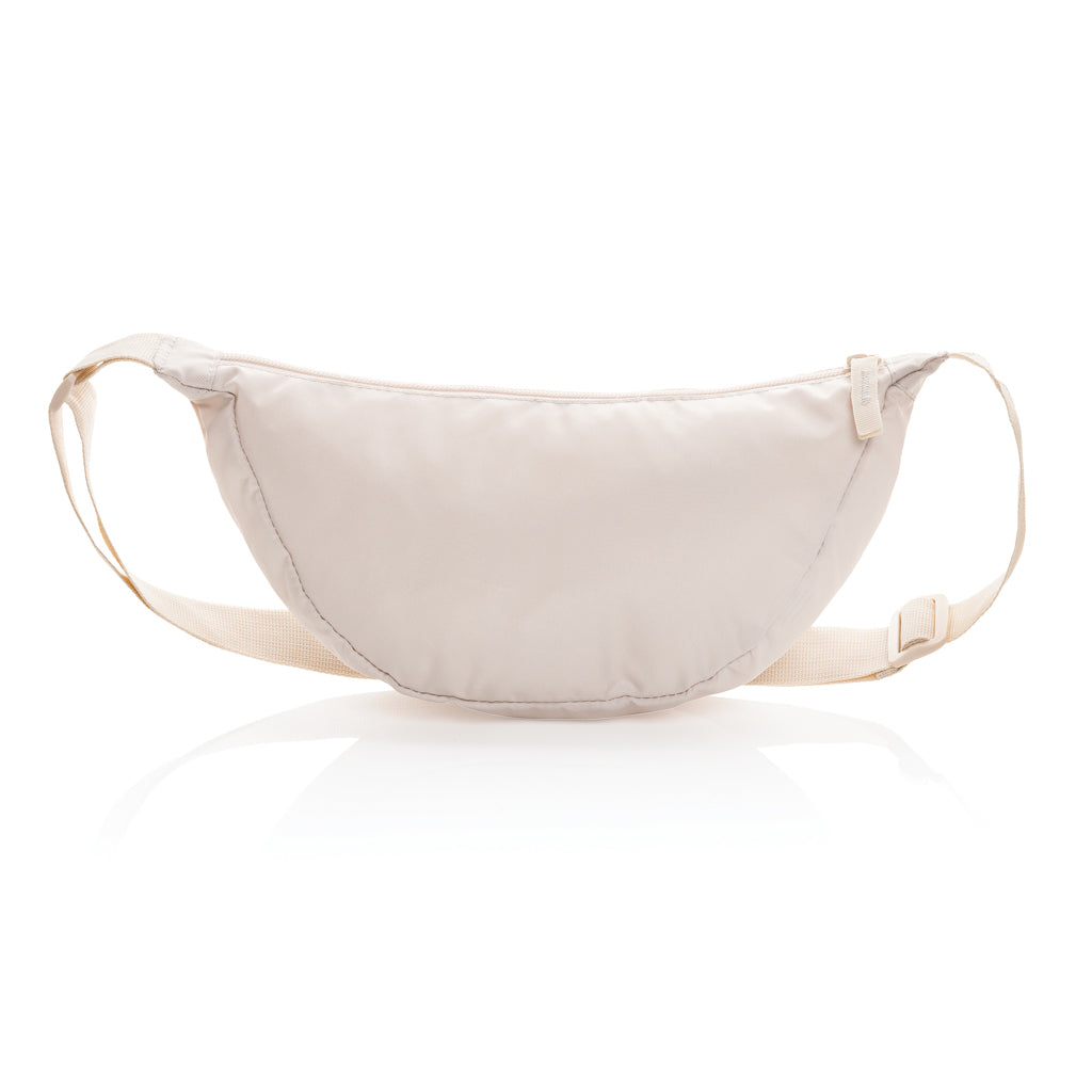 Crescent AWARE™ RPET Half-Moon Sling Tasche – beige