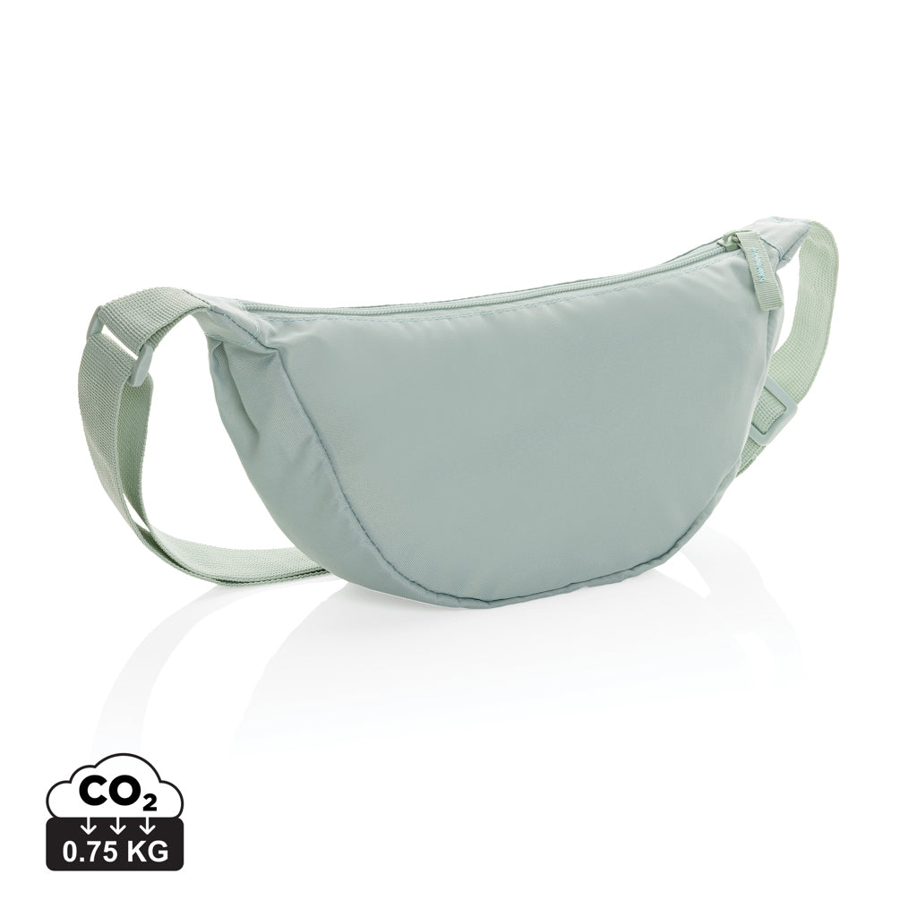 Crescent AWARE™ RPET Half-Moon Sling Tasche – Iceberg green