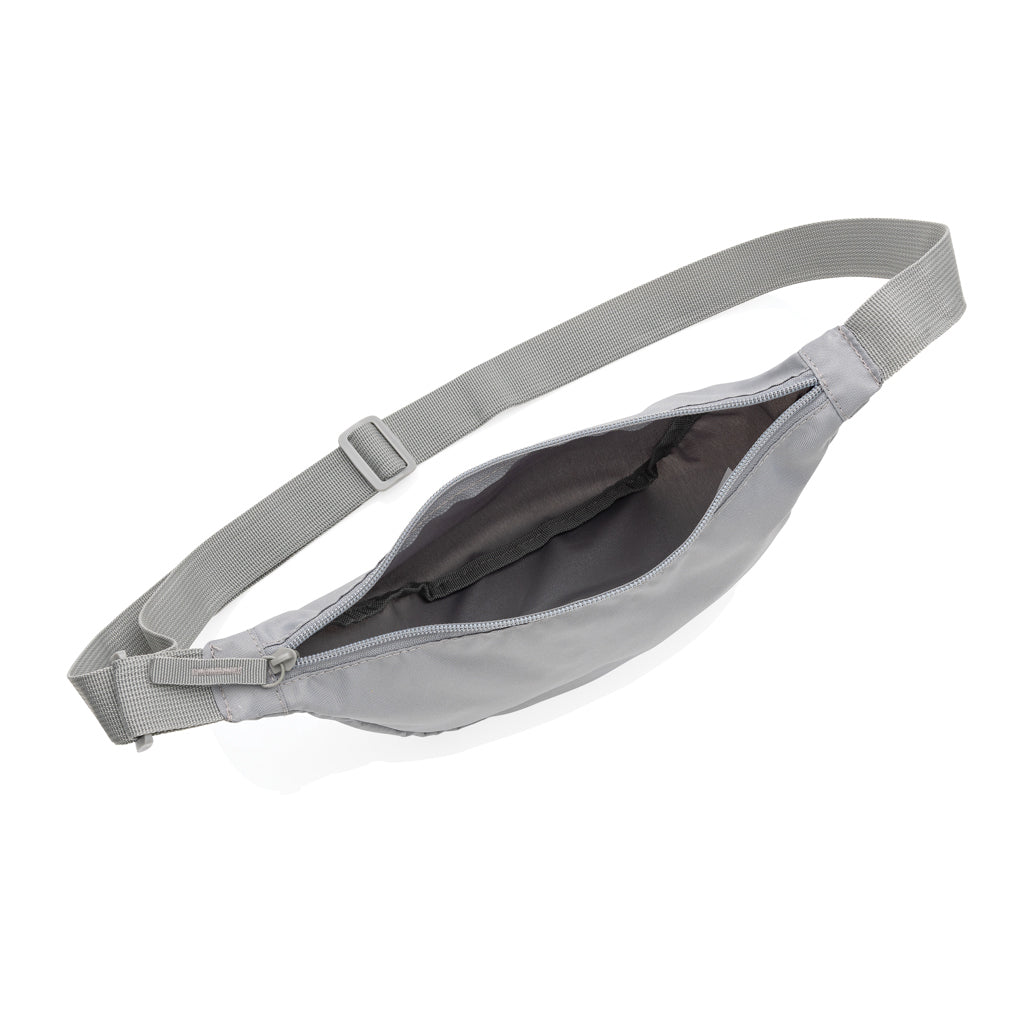 Crescent AWARE™ RPET Half-Moon Sling Tasche – Silbergrau