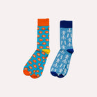 Ökotex Crew Logo Socke vollständig im eigenen Design und Logo
