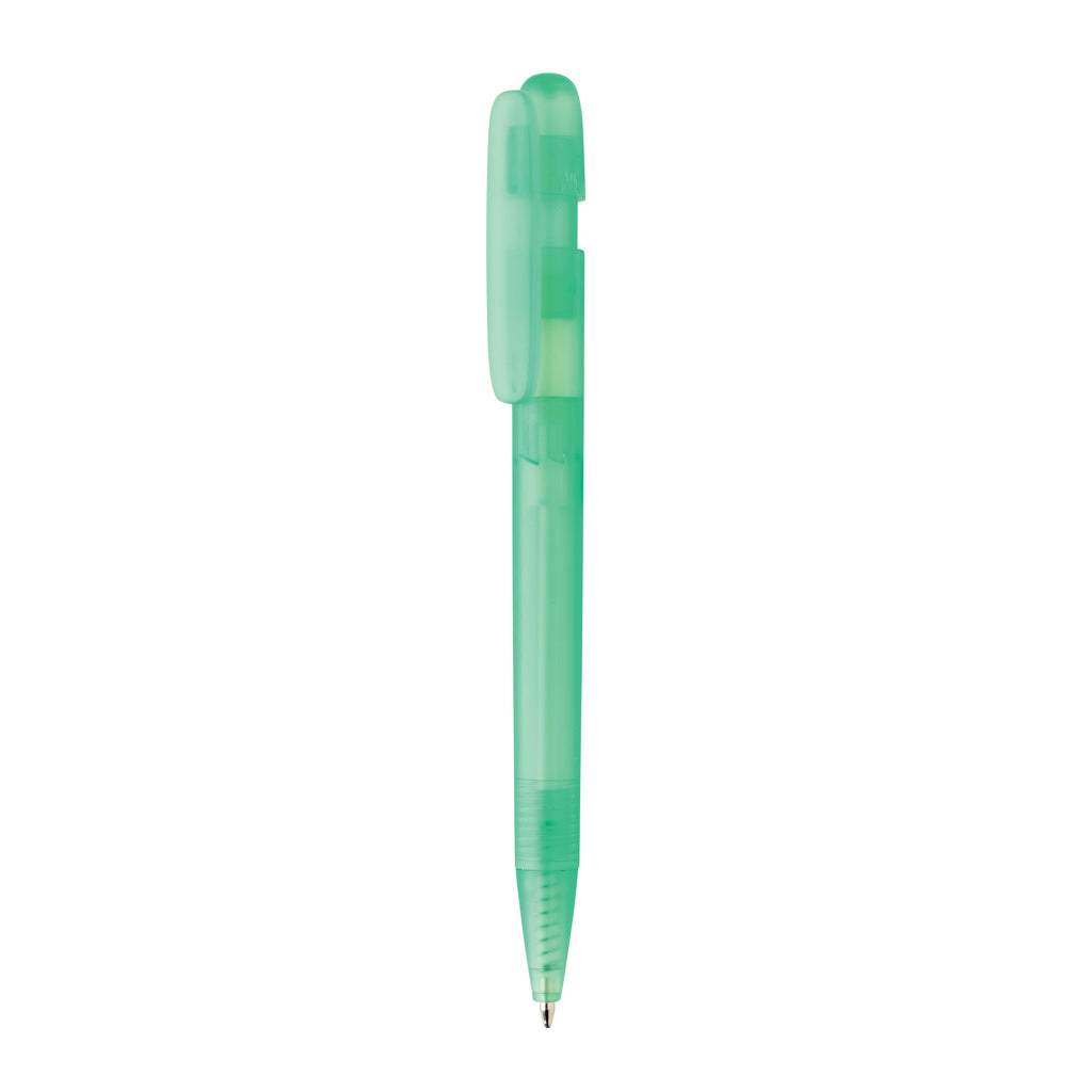 Devin transparenter Stift aus GRS zertifiziertem rABS – grün