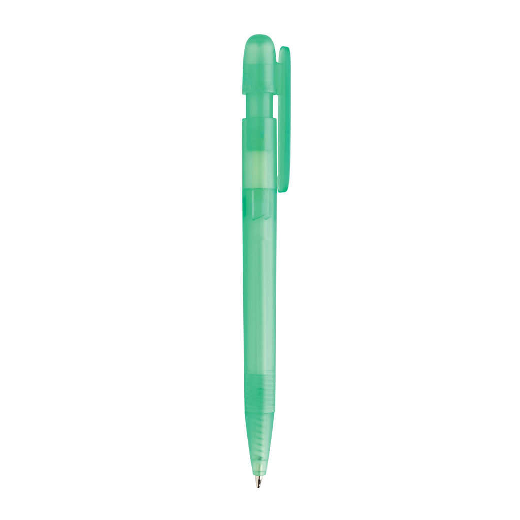 Devin transparenter Stift aus GRS zertifiziertem rABS – grün