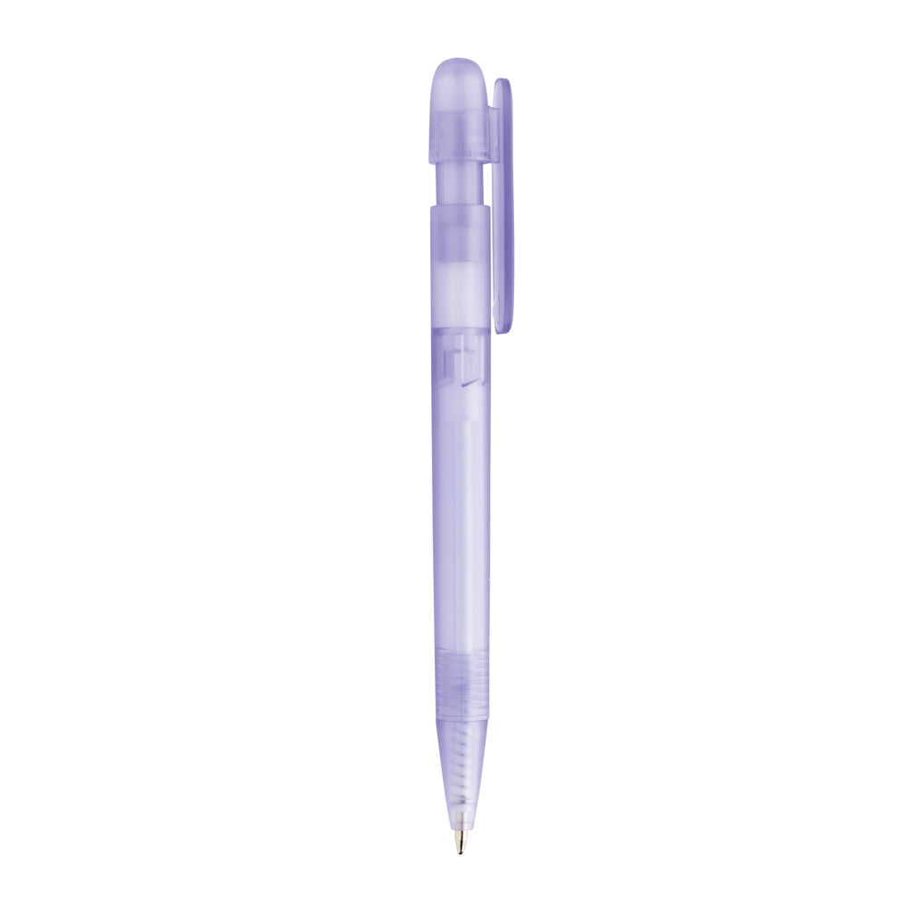 Devin transparenter Stift aus GRS zertifiziertem rABS – lila