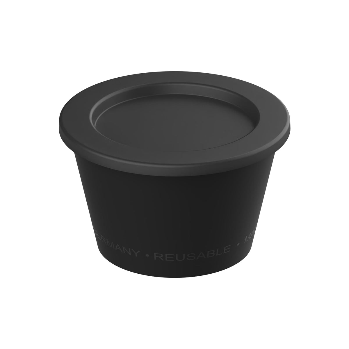 Dipbecher „ToGoPlus“, 100 ml – Schwarz