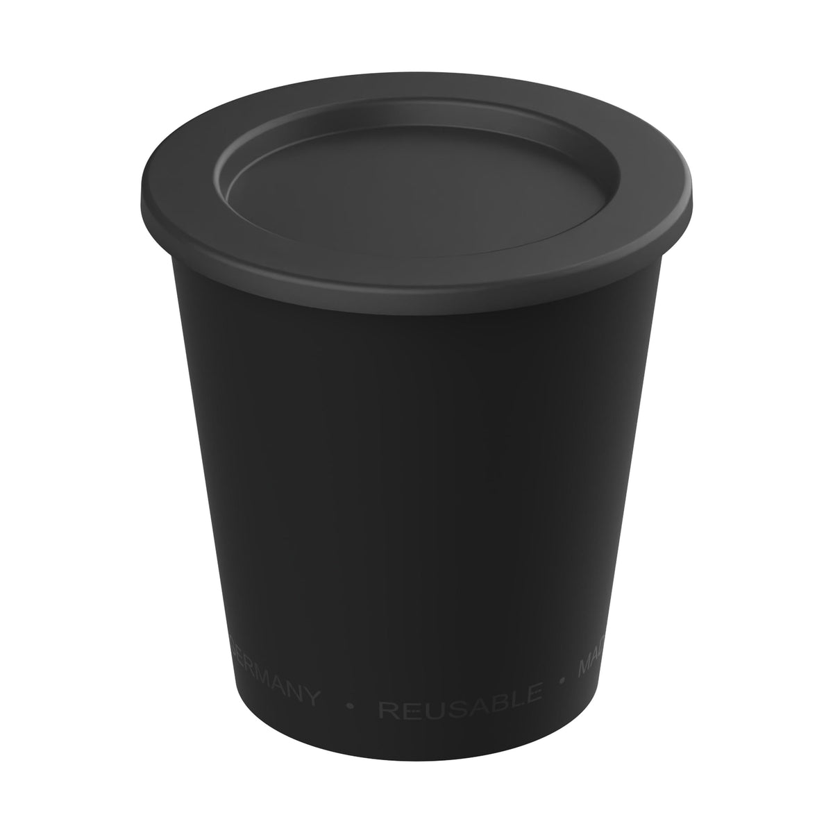 Dipbecher „ToGoPlus“, 200 ml – Schwarz