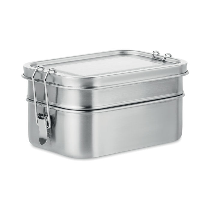 Double Chan Lunchbox aus Edelstahl