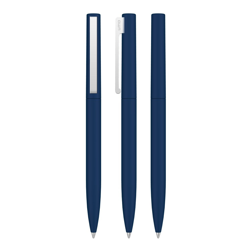 Drehkugelschreiber mit Soft Touch Griff und Federclip