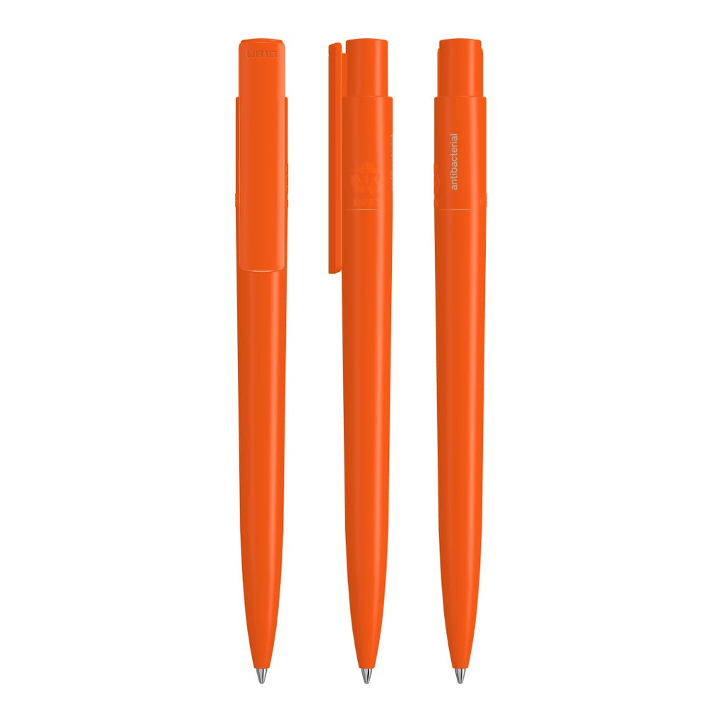 Druckkugelschreiber gedeckt glänzend in 11 Farben – Orange