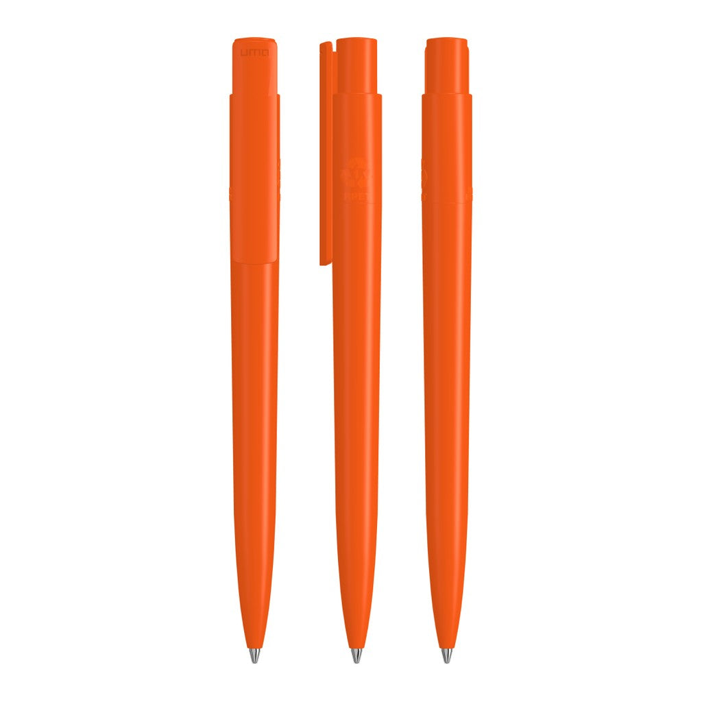 Druckkugelschreiber gedeckt glänzend in 16 Farben – Orange