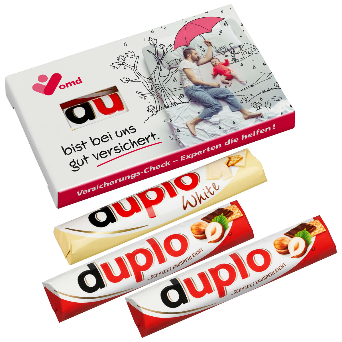 duplo 3er Pack mit Werbeverpackung, 54,6 g