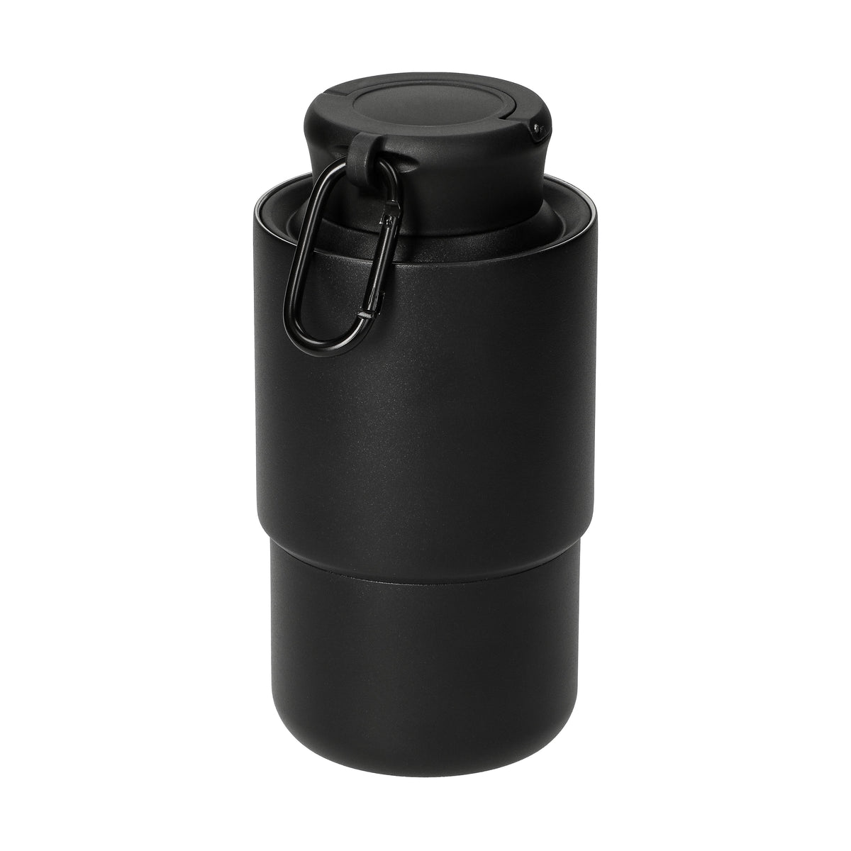 Edelstahlbecher mit Karabiner „Trail“
