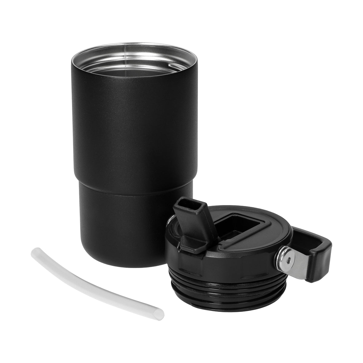Edelstahlbecher mit Trinköffnung „Hydro“