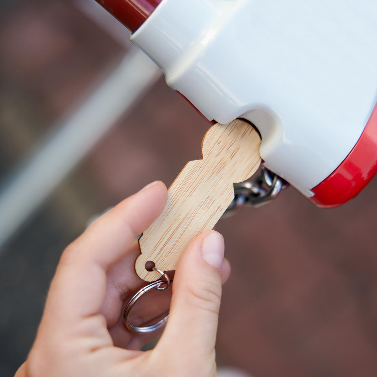 Einkaufswagenlöser „Bamboo“