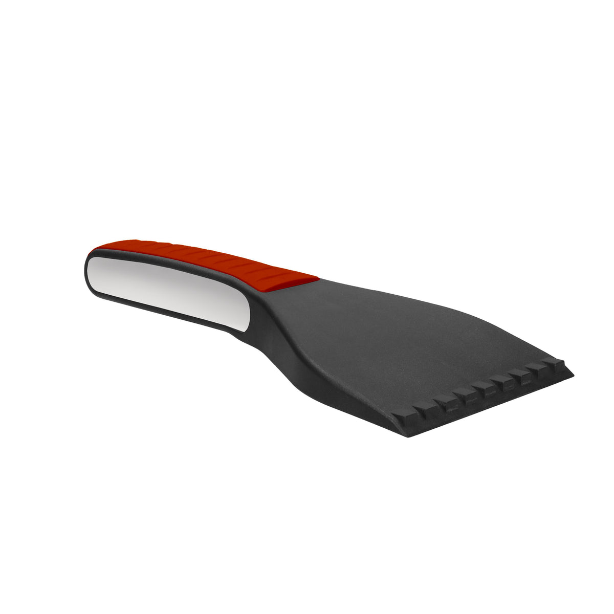Eiskratzer „TopGrip, Digital Vision“ – Perlgrau / Rot
