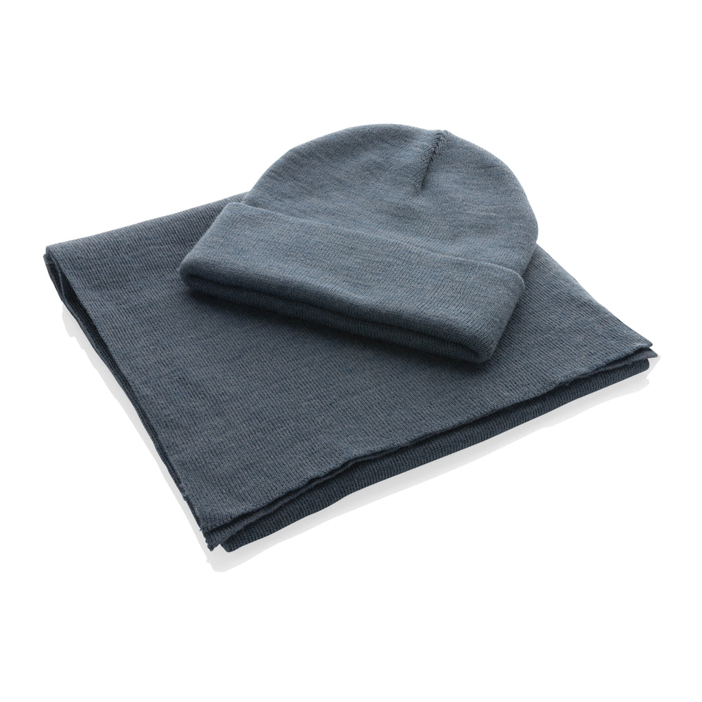 Elles AWARE™ Polylana® Schal 180x30cm – Sage blue
