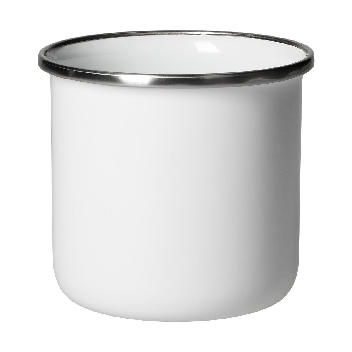 Emaille-Becher „Cozy“,300 ml, weiß