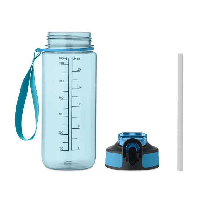 Transparent Hellblau