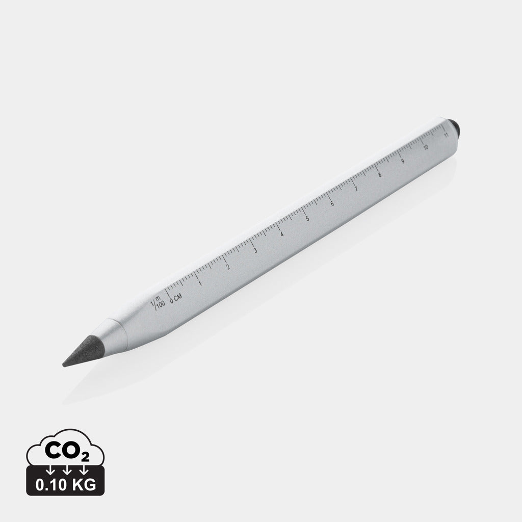 Eon Infinity Multitasking Stift aus RCS recycelt. Aluminium – silber