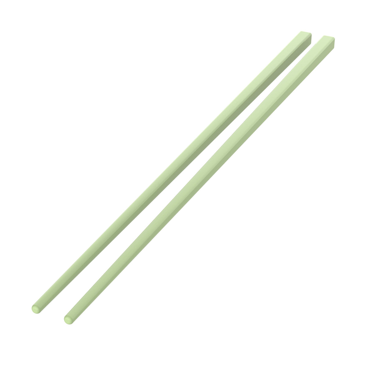 Essstäbchen-Set – Geselliges grün