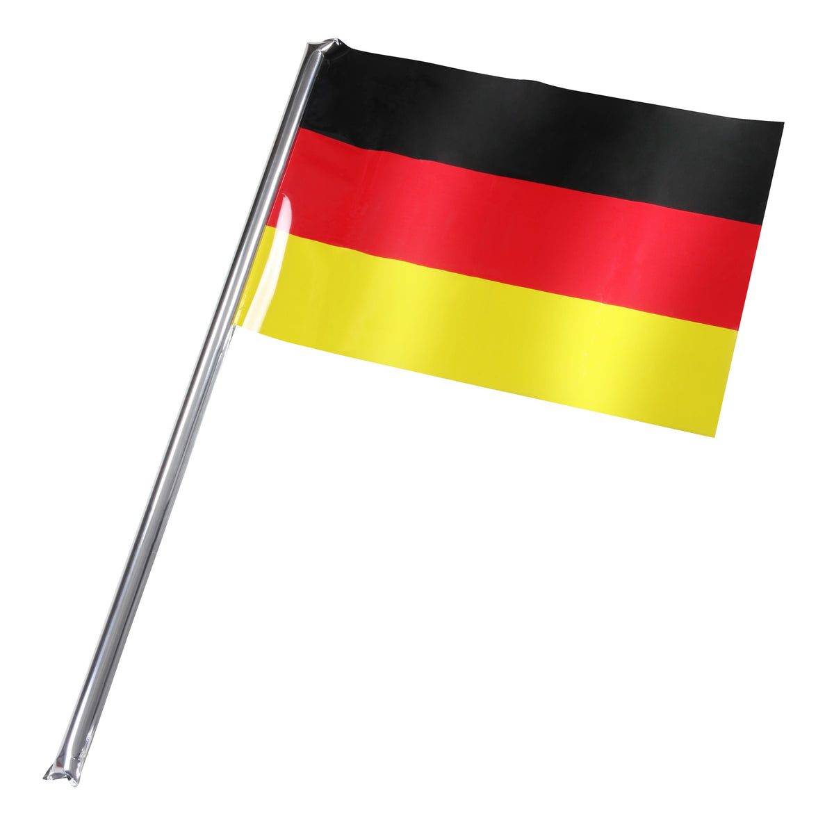 Fahne, selbstaufblasend „Deutschland“, klein – Deutschland Farben