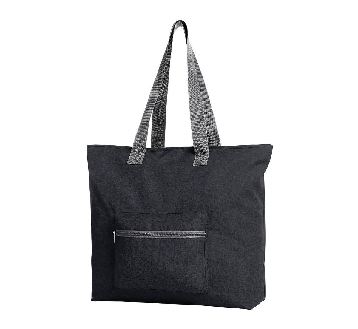 Faltbarer Shopper 27 Liter mit Vortasche