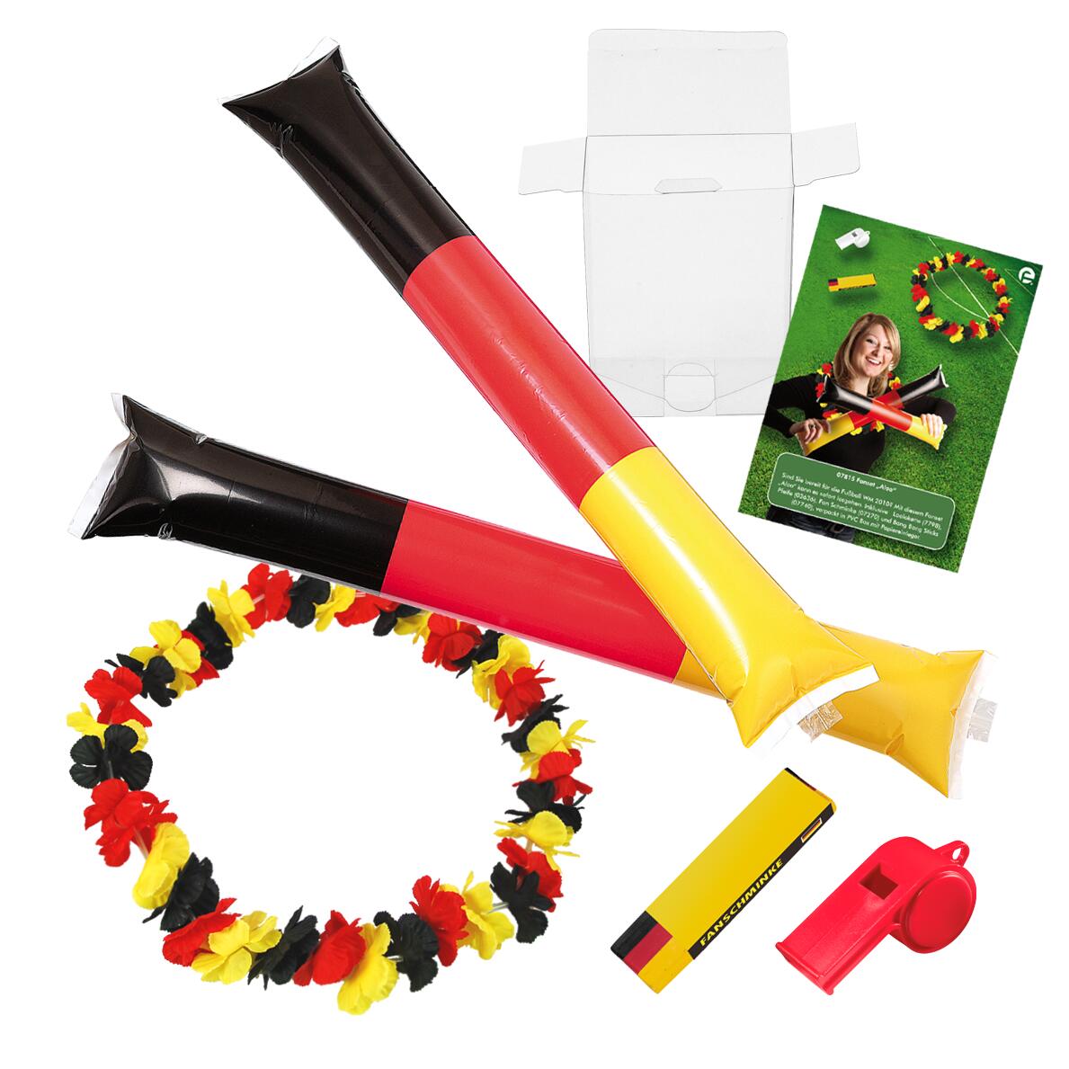 Fanset „Aloa“ – Deutschland Farben