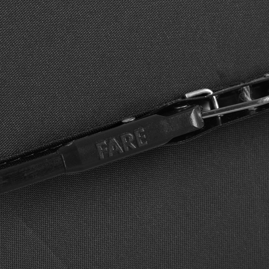 FARE AOC Taschenschirm in 11 Farben – Schwarz